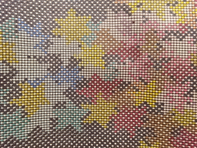 Japanese Kimono / Tsumugi Silk